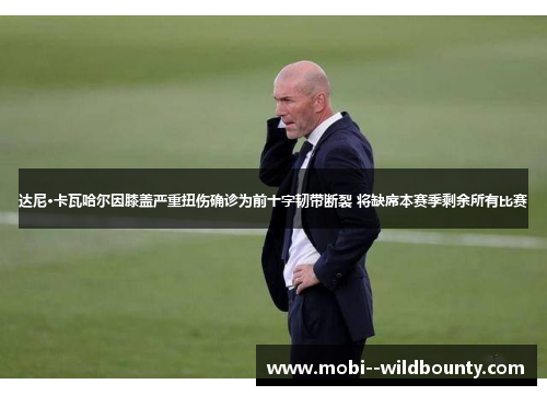 达尼·卡瓦哈尔因膝盖严重扭伤确诊为前十字韧带断裂 将缺席本赛季剩余所有比赛